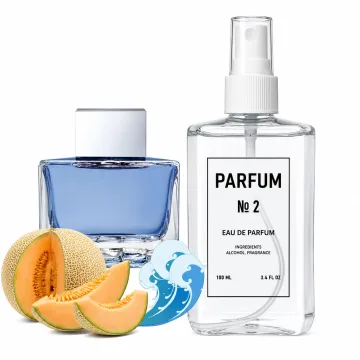 Парфуми №2 (аромат схожий на Blue Seduction For Men) Чоловічі 100 мл